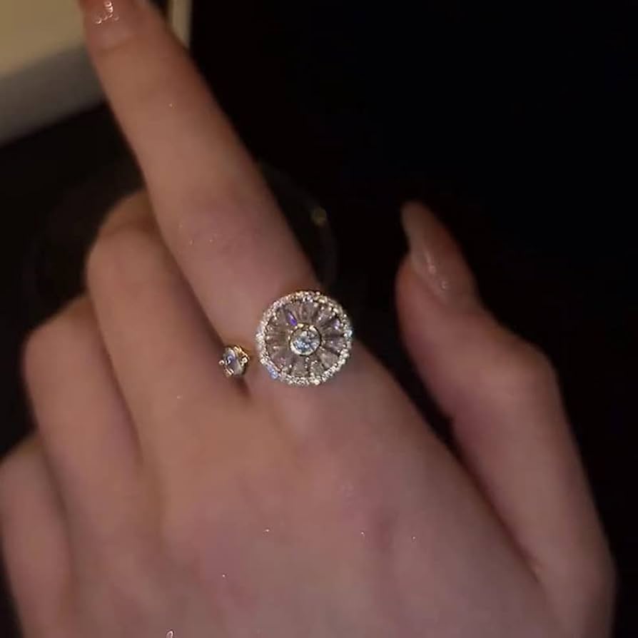 遺品整理品 豪華アクセサリー リング指輪 71点まとめ売りシルバーリングあり Amazon | BINGXIN 指輪 シルバー合金 華奢 派手やか 調整可能